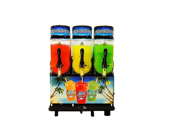 Trekammers slushmaskin